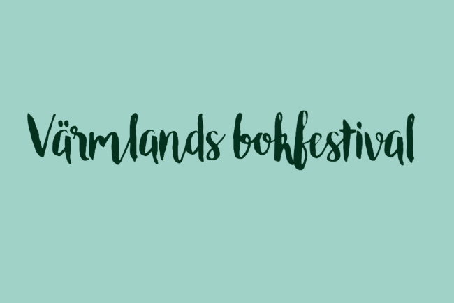 Värmlands bokfestivals logotyp 2025