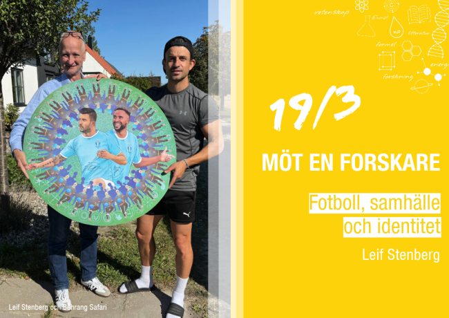 Leif Stenberg och Behrang Safari