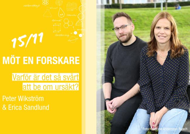 Peter Wikström och Erica Sandlund