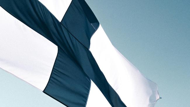 Finlands flagga