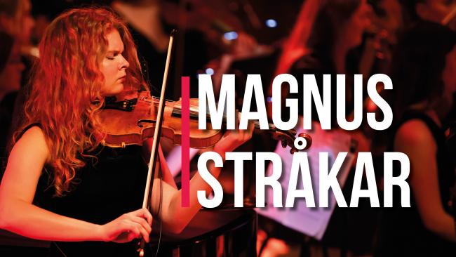 Ung kvinna spelar viola