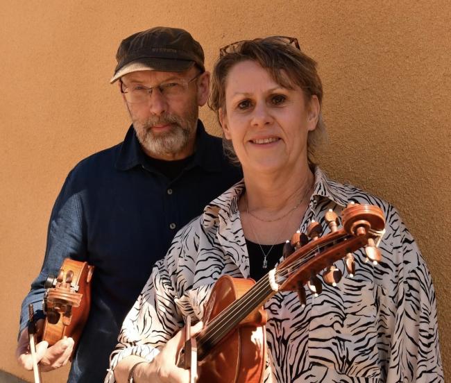 foto på Anders Norudde och Karin Wallin
