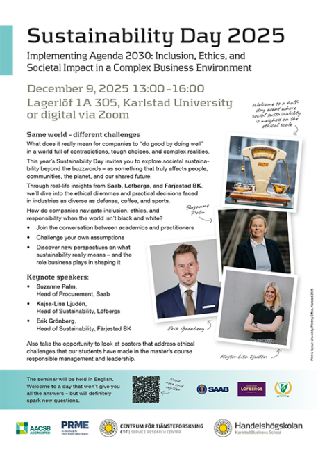 Poster Sustainability Day 2025