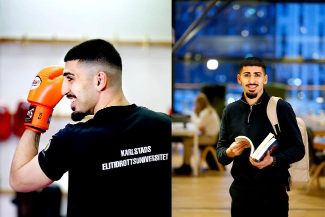 Dalian Dawody  inskriven student vid Elitidrottsuniversitetet  Karlstads universitet