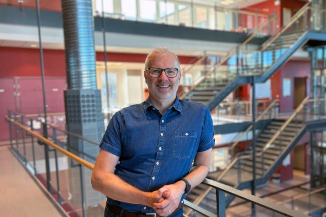Daniel Olsson  dekan vid HNT-fakulteten