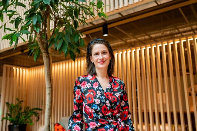 Elin Storman  newly awarded a PhD in Working Life Science