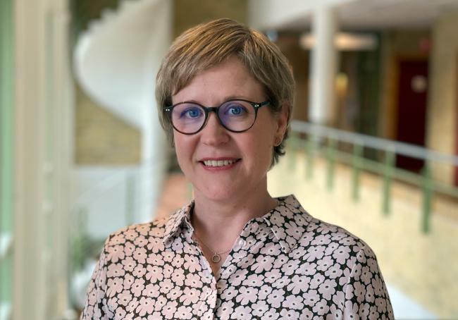 Portrait of Elina Jaakkola guest researcher at Karlstad University