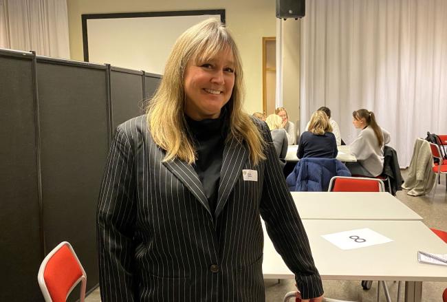 Erika Steorn, specialpedagog på Hagfors kommun, uppskattade erfarenhetsutbytet på seminariet.
