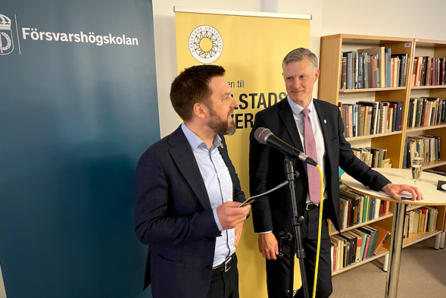 Jerker Moodysson och Robert Egnell