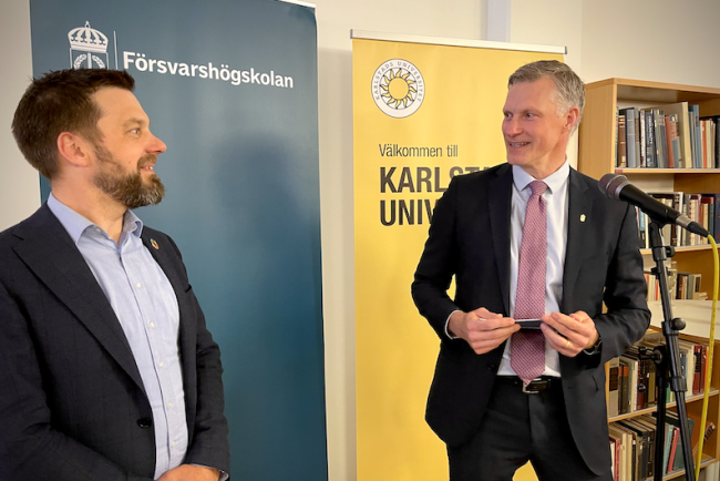 Jerker Moodysson och Robert Egnell