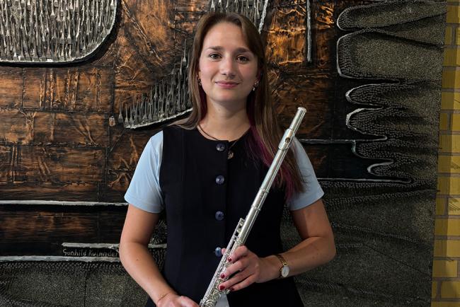 Margareta Uusijärvi_utbytesstudent Eunice_2026/27_Musikhögskolan Ingesund