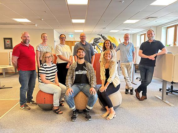 Gruppfoto av deltagarna.