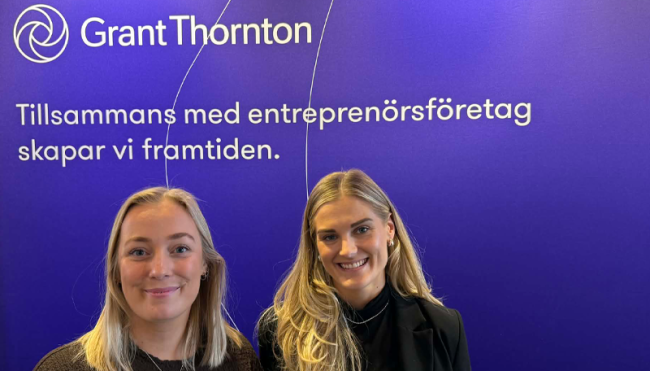 Linnea Hansson och Paulina Wulcan