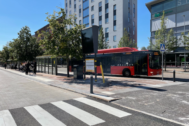 Starting Monday 18 August there is also a new bus route to and from the university.