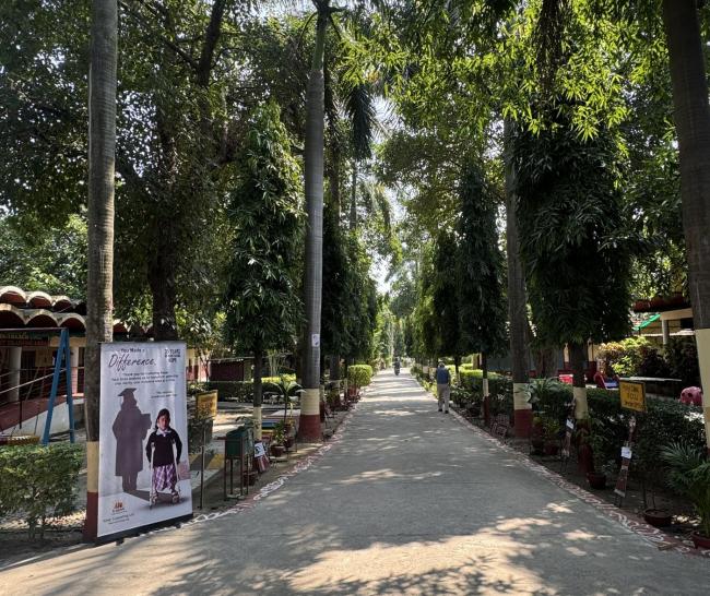 Kiran Village är en av organisationerna som besöktes. De arbetar med barn med funktionsnedsättningar för att möjliggöra för dem att få rehabilitering  utbildning och yrkesträning. 