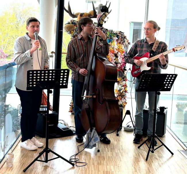 Under dagarna underhöll Musikhögskolan Ingesund.