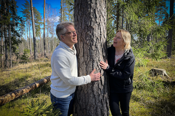 Fredrik Wikström och Helén Williams