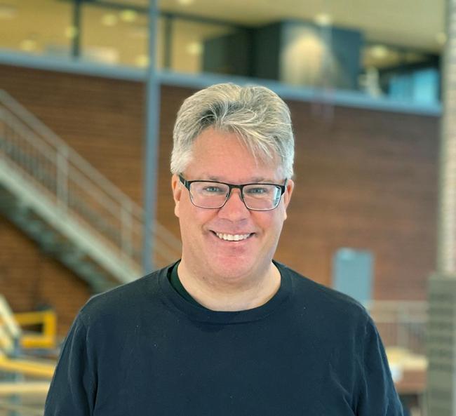 Bild på Jesper Haglund  universitetslektor i fysikens didaktik vid Karlstads universitet.