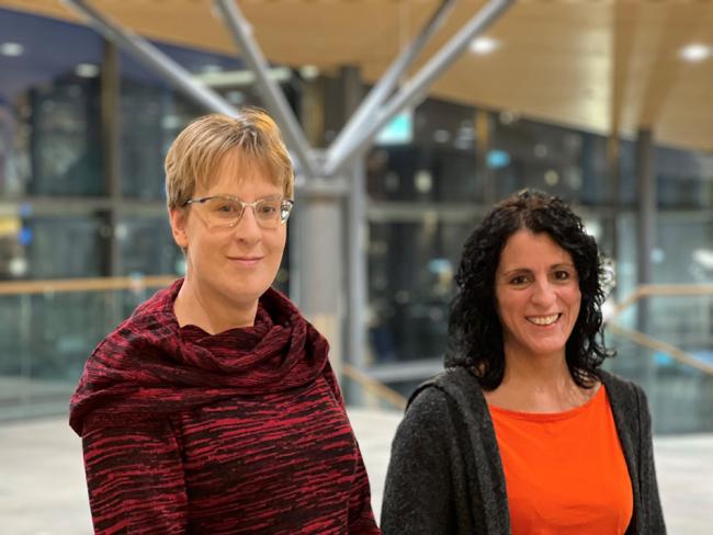 Karin Granström och Patricia Saenz Mendez