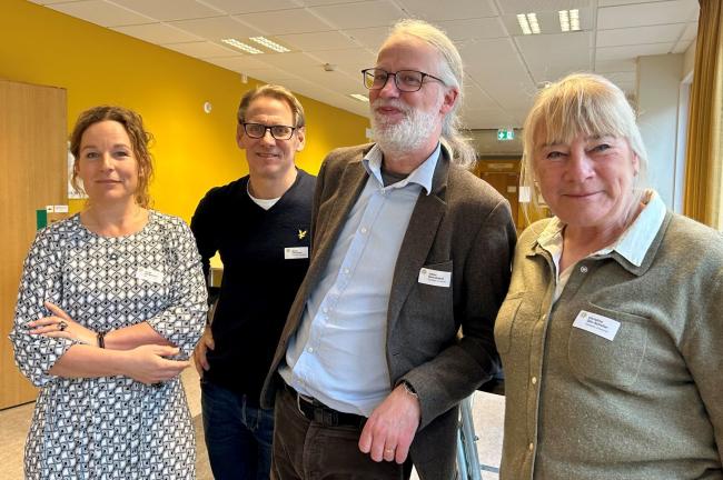 Jorryt van Bommel  Martin Jakobsson  Johan Samuelsson och Christina Olin-Scheller har alla arbetat med forskarskolan Käkk. 