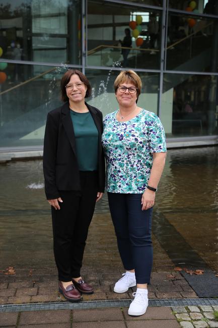 Anna Sonesson och Jessica Ekberg  lärare för förskollärarprogrammet vid Karlstads universitet  ERASMUS-utbyte.