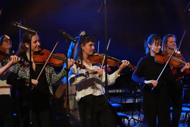 Folk music ensemble at Ingesund School of Music