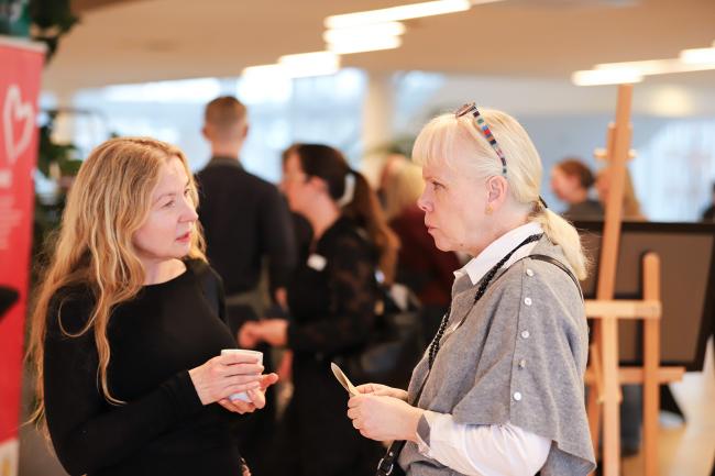 Maria Tillfors och Ann Catrine Eldh