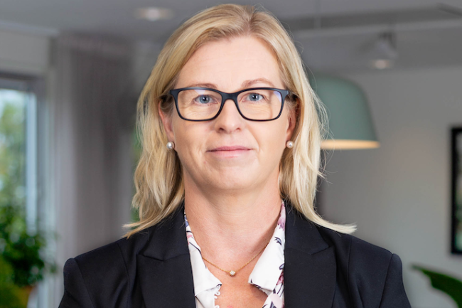 Marie Morin, platschef Stora Enso Skoghalls Bruk