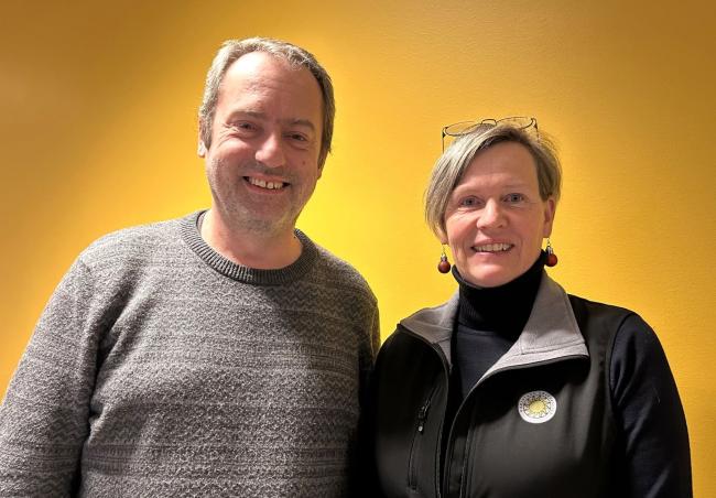 Niklas Gericke och Monica Evermark