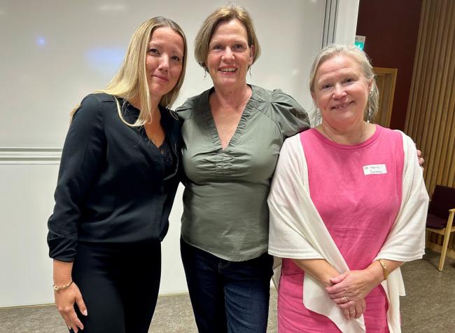 Pernilla Olsson  doktorand i pedagogiskt arbete  Monica Evermark  föreståndare för Ruc  Regionalt utvecklingscentrum  och Maria Dahlberg  adjunkt i svenska språket  alla Karlstads universitet.