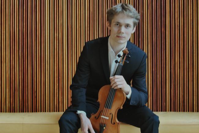 Philemon Hahn student Artistdiplom och alumn vid konstnärlig kandidat musiker Musikhögskolan Ingesund
