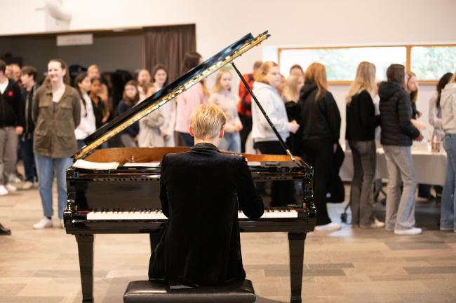 Pianokonsert under Forskarfredag 24