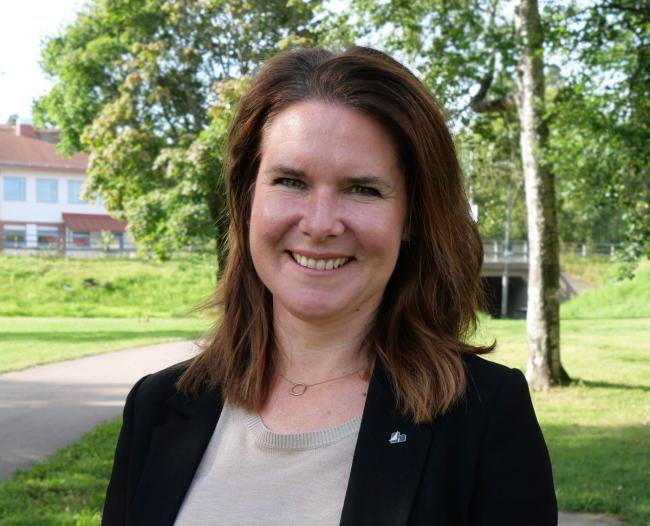 Ulrika Vitalis  socialchef i Hammarö kommun och ny ordförande i FoU Välfärd Värmlands rådgivande kommitté.