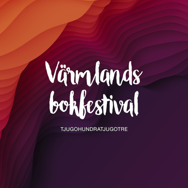 Värmlands bokfestival affisch 2023