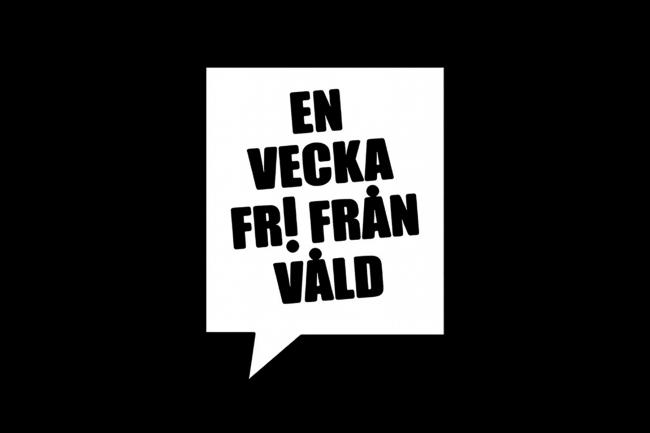 Logotyp En vecka fri från våld
