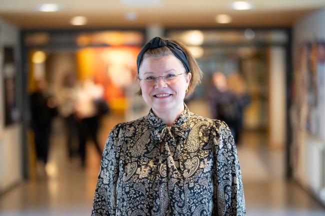 Angelica Fredholm  docent och excellent lärare i omvårdnad