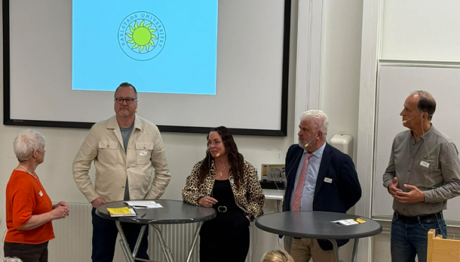 Personer på scen