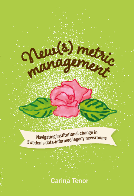 Omslag till avhandling som ser ut som en prinsessbakelse