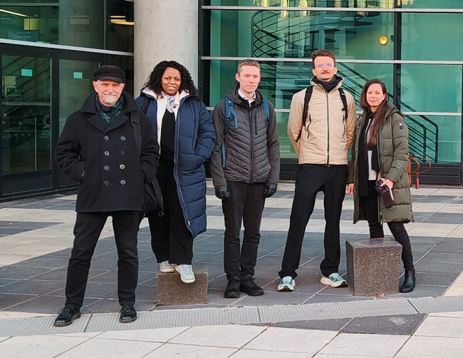 Outside Grenoble University