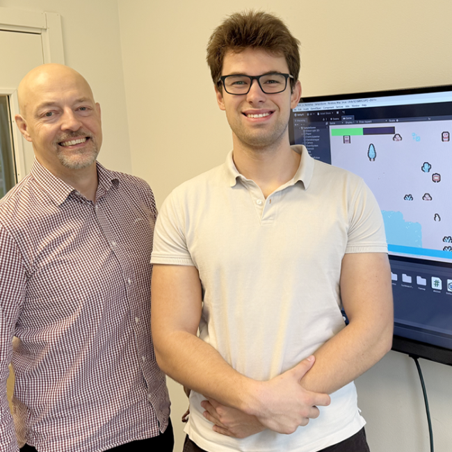 John Johansson och Connor Barnett