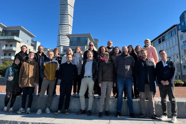 Gruppbild utomhus