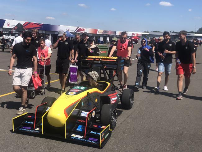 Clear River Racing i Formula Student 2022 på Silverstone