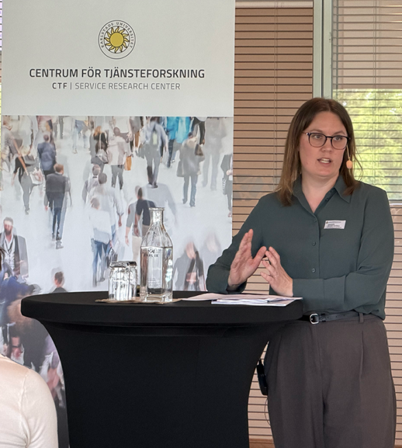 Alexandra Grundel Lauritzen från Myndigheten för civilt