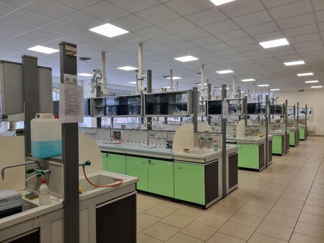 foto av laboratoriesal 