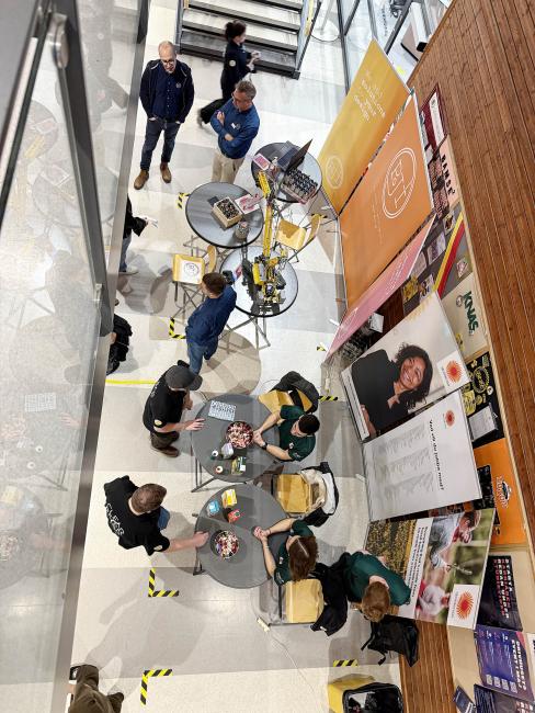 Mässan i korridoren i hus 21