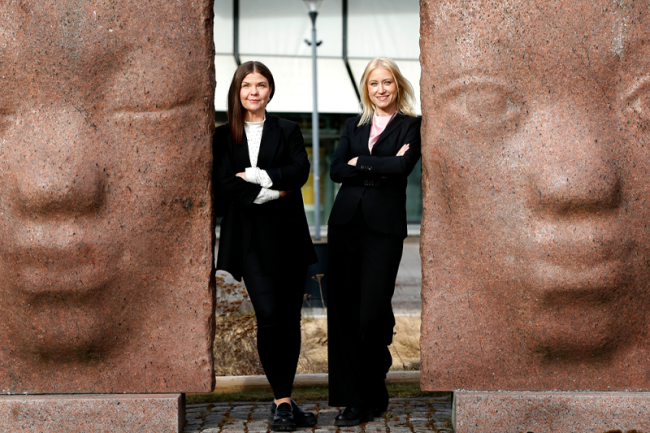 Jenny Karlsson och Maria Åkesson