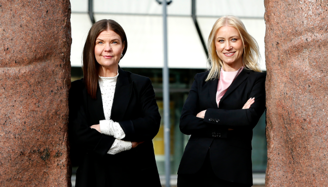 Jenny Karlsson och Maria Åkesson
