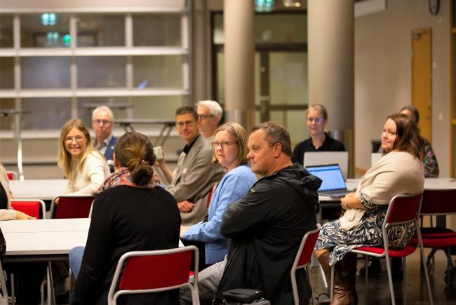 Audience at seminar