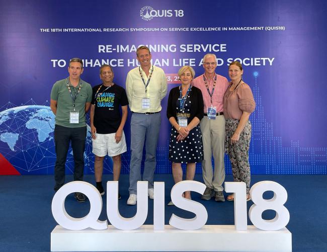 Forskare på QUIS18