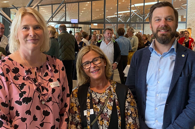 Helén Williams Marie-Therese Christiansson and Jerker Moodysson
